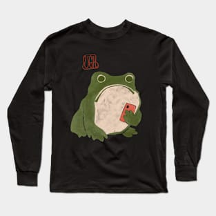 Ugh Matsumoto Hoji Frog Art Print Long Sleeve T-Shirt
